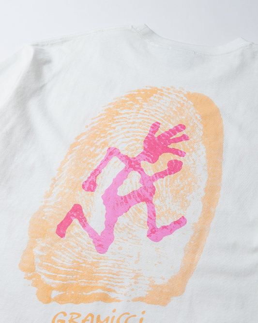Gramicci Thumbprint L/S Tee White