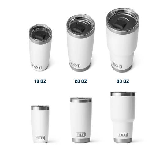 YETI Rambler 10 oz White - Tumbler with MagSlider™ Lid