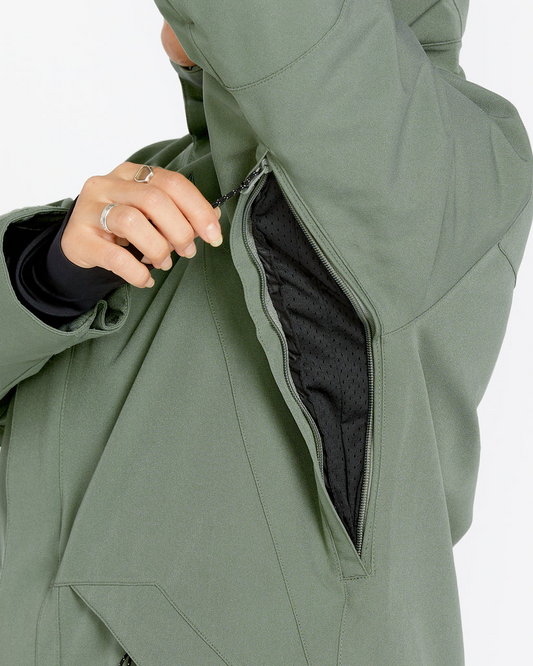 Volcom Shelter 3D Stretch Jacket Lichen Green