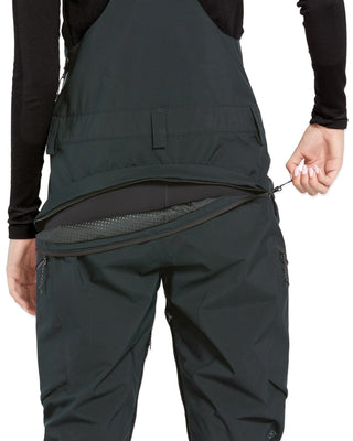 Volcom Elm Stretch Gore Bib Overall Black