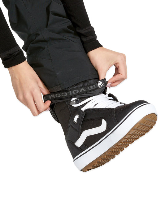 Volcom Elm Stretch Gore Bib Overall Black