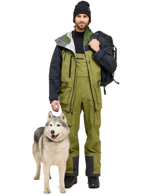 Haglofs Vassi GORE-TEX Pro Bib Olive Green