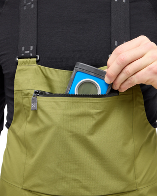 Haglofs Vassi GORE-TEX Pro Bib Olive Green