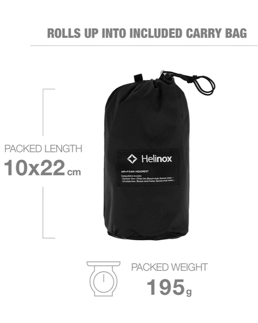 Helinox Air + Foam Headrest R1 Black