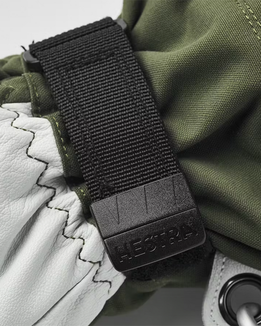 Hestra Army Leather Heli Ski Olive