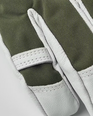 Hestra Army Leather Heli Ski Olive