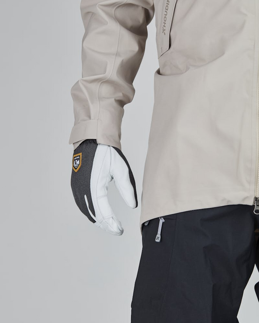 Hestra Army Leather Patrol 5 Finger Charcoal