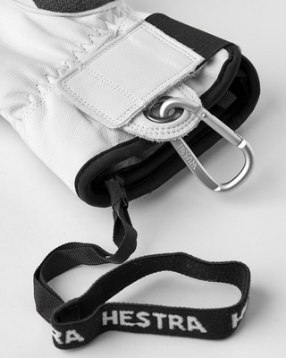 Hestra Army Leather Patrol 5 Finger Charcoal