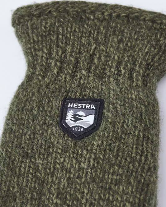 Hestra Basic Wool Mitt Olive