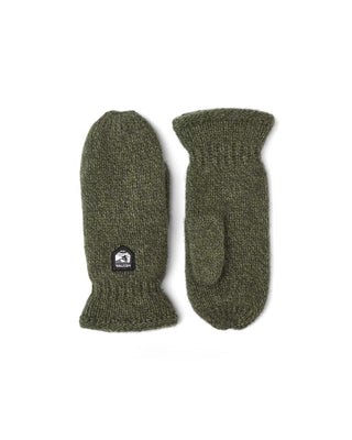 Hestra Basic Wool Mitt Olive