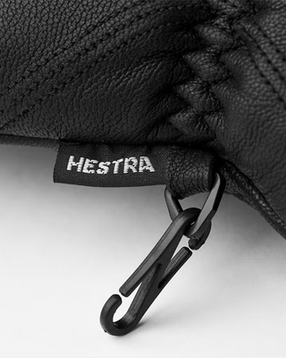 Hestra Leather Box Mitt Black