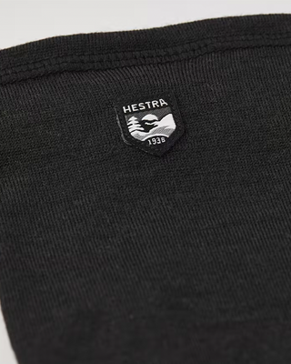 Hestra Merino Wool Liner Long 5 Finger Black