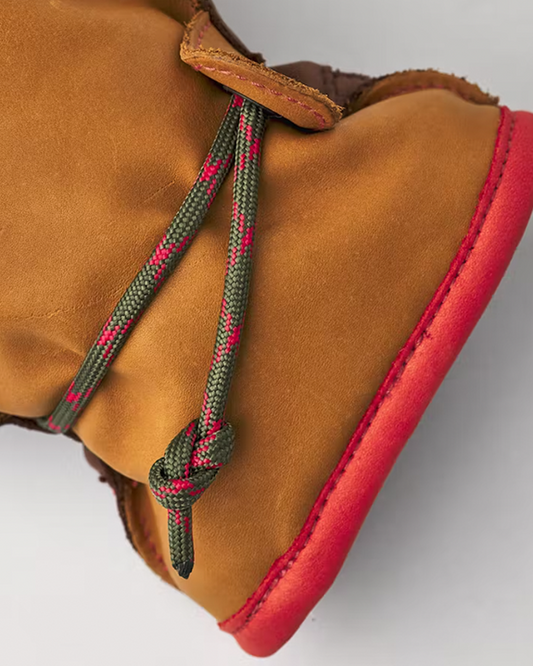 Hestra Wakayama 5 Finger Glove Cork / Brown