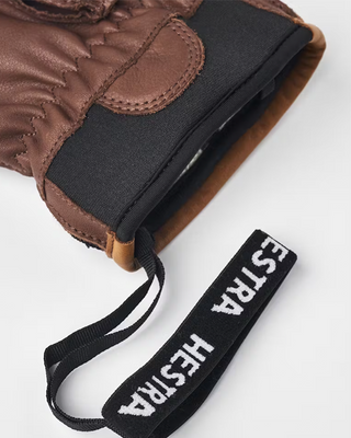 Hestra Wakayama 5 Finger Navy Brown