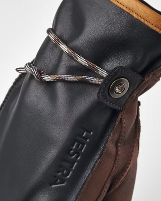 Hestra Wakayama 5 Finger Navy Brown