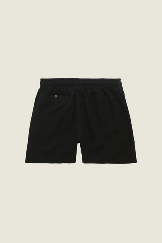 OAS Black Linen Shorts Black