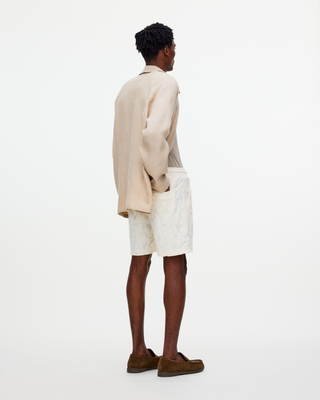 OAS Summit Terry Shorts Beige – Heavyweight Cotton Terry Shorts