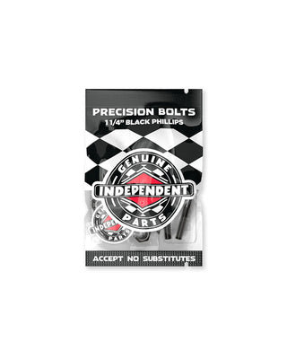 Independent Hardware 1-1/4" Phillips Black