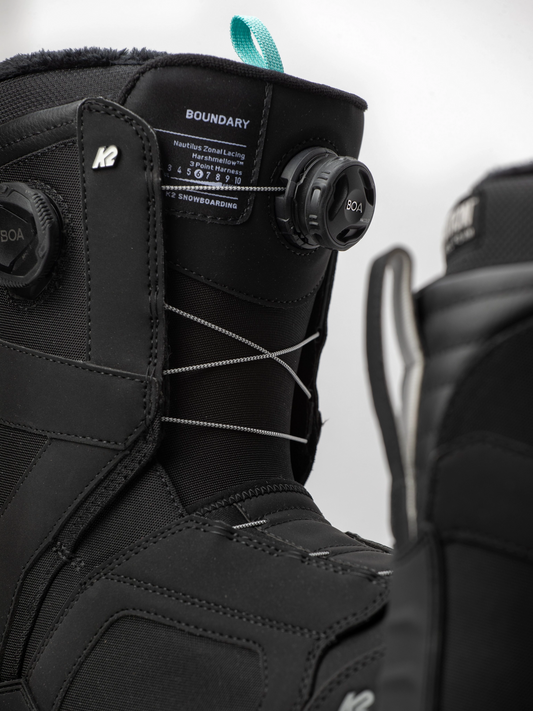 K2 Boundary Black 2025 Snowboard Boots