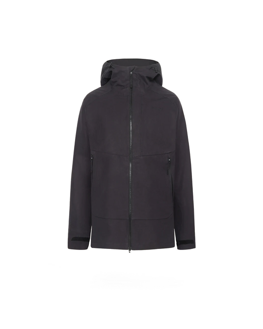 Knowledge Cotton Apparel Vent Canvas 270 Shell Jacket Black Jet