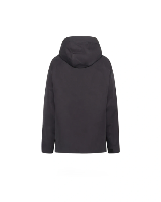 Knowledge Cotton Apparel Vent Canvas 270 Shell Jacket Black Jet by Knowledge Cotton Apparel