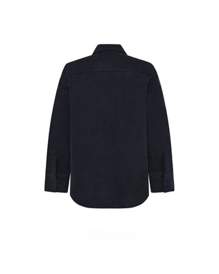 KnowledgeCotton Apparel Merino Wool Shirt Night Sky