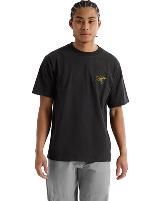 Arc'teryx Kragg Cotton Logo Shirt SS Black