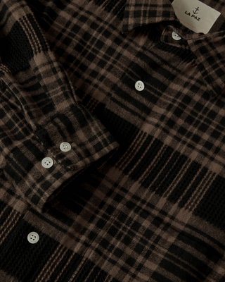 La Paz Carvalho Brown Checks