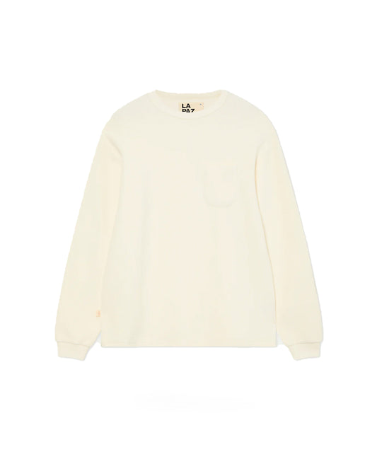 La Paz Duarte Long Sleeve T-Shirt Ribbed Off-White