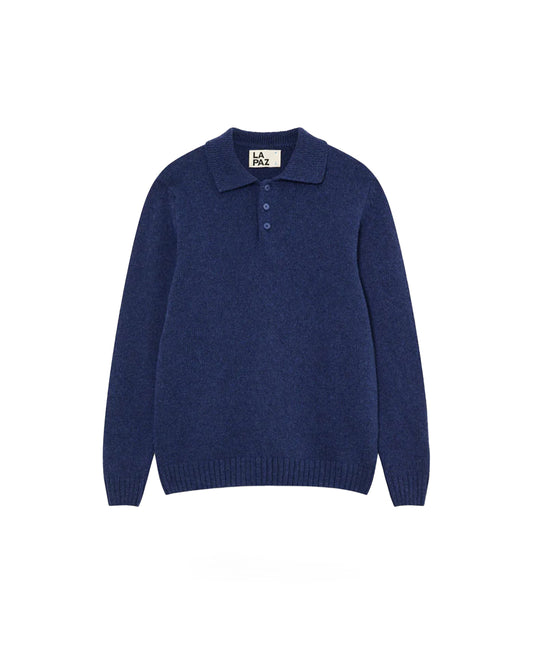 La Paz Eça Polo Knit Yves Blue