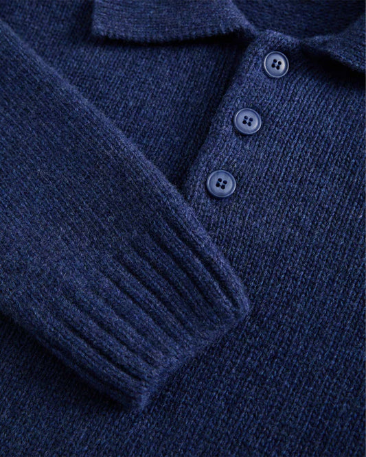 La Paz Eça Polo Knit Yves Blue