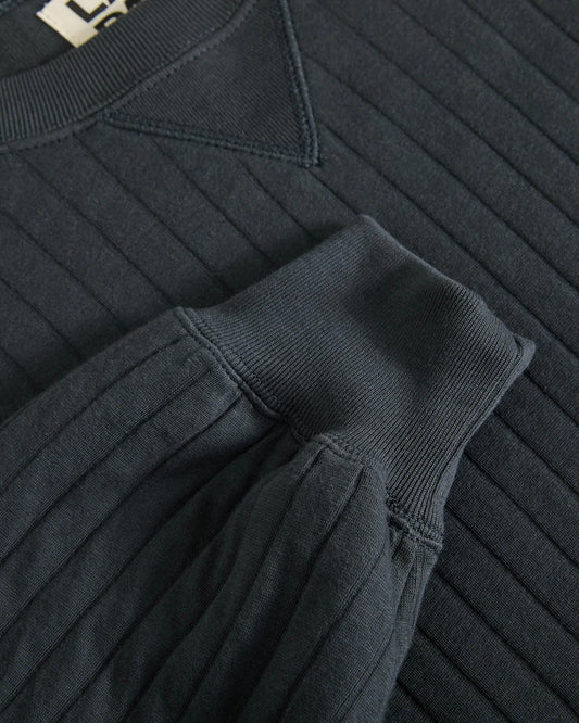 La Paz Xavier Classic Sweatshirt Ribbed Black Sand
