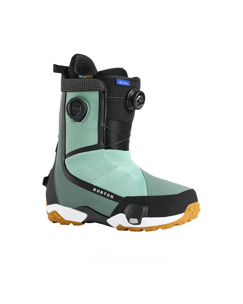 Burton Highshot X Step On Snowboard Boots Sage Green – Quick Entry & Dual-Zone BOA – Behind The Pines