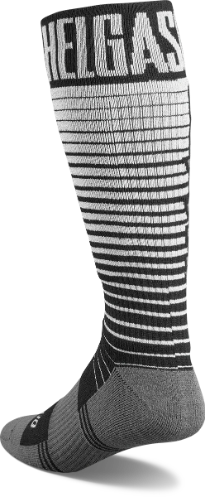 Thirtytwo Signature Merino Sock Black / Silver