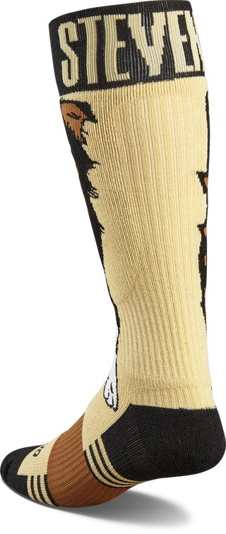 Thirtytwo Signature Merino Sock Black / Brown