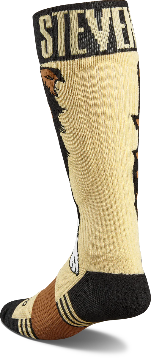 Thirtytwo Signature Merino Sock Black / Brown