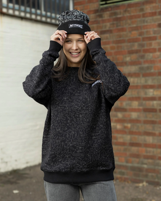 Method x Lucas Crew Sweatshirt Black