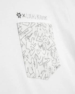 Method x Lucas Pocket T-Shirt White