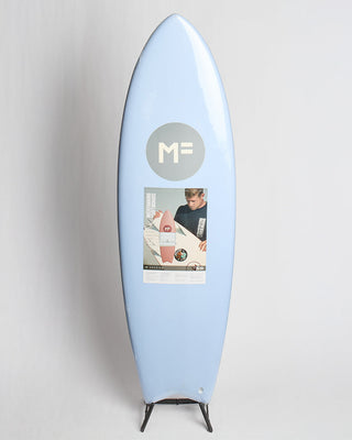 MF Softboards Catfish Sky Blue Futures 5'8 Surfboard