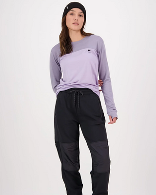 Mons Royale Womens Yotei BF LS Thistle Cloud