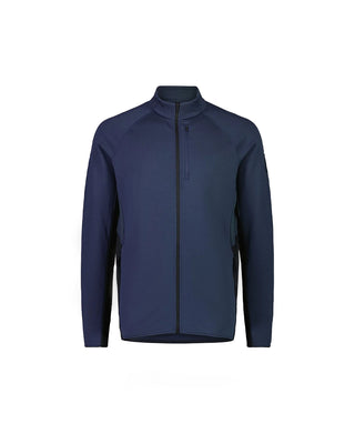 Mons Royale Approach Merino Gridlock Fleece Jacket Midnight