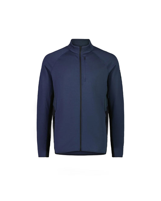 Mons Royale Approach Merino Gridlock Fleece Jacket Midnight
