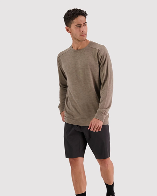 Mons Royale Covert Lite Crew Walnut