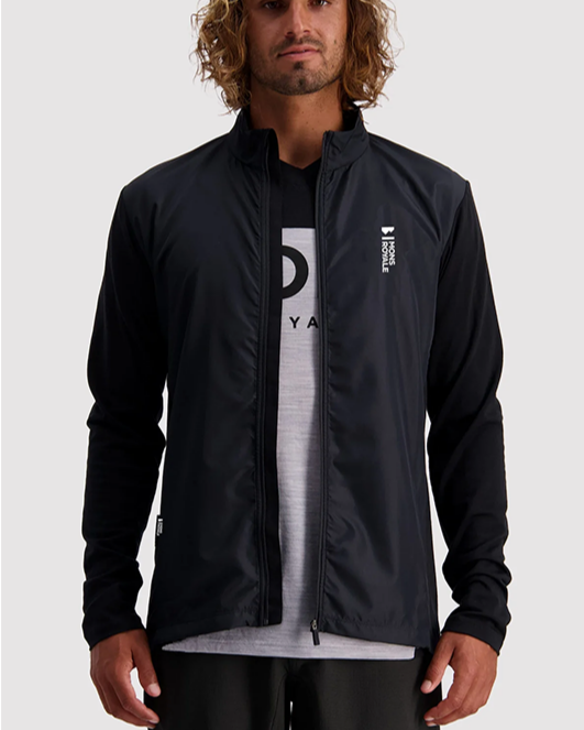 Mons Royale Redwood Wind Jersey Black