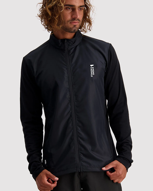 Mons Royale Redwood Wind Jersey Black