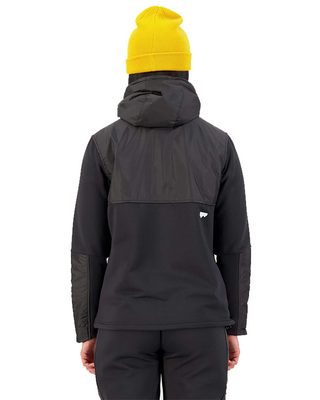 Mons Royale Womens Decade Hoody Black