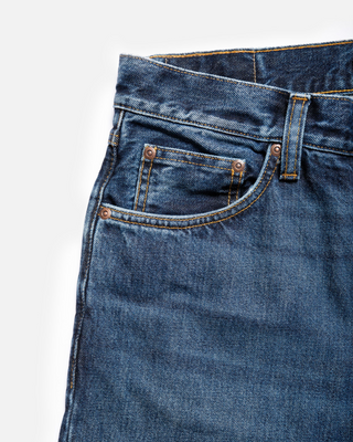 Nudie Jeans Gritty Jackson Blue Soil