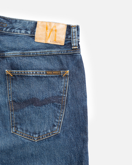Nudie Jeans Gritty Jackson Blue Soil