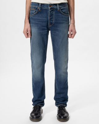 Nudie Jeans Solid Ollie Wild Blue