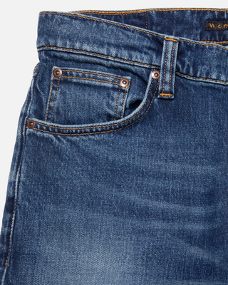 Nudie Jeans Solid Ollie Wild Blue